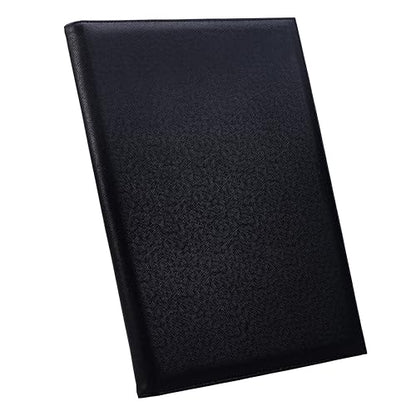 Case-it 6 Pack Folio Padded Laptop Sleeve | Faux Leather | Holds Up to 15 Inch | Microfiber Lined Gusseted Pocket | Internal Elastic Pocket | Protector | LAP-101-LL-C Black - color: LAP-101-LL-BLACK, size: 6 Pack