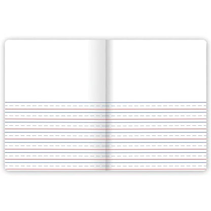 Mead Primary Journal Creative Story Tablet Composition Notebook, 7.5" x 9.75", Grades K-2, 100 Sheets, Blue (09554) - color: Blue, size: 1 Pack
