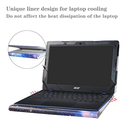 Protective Case Cover for Acer Chromebook 11 CB311-8H/Chromebook 311 CB311-9H 11.6" Series Laptop[Not Fit Chromebook 11 CB311-7H CB3-131 CB3-132 C771T CB3-111 C732],Galaxy - color: Galaxy