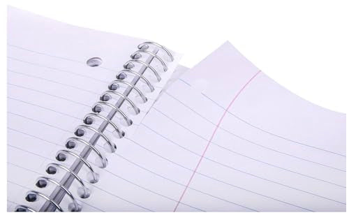 Mintra Office Durable Spiral Notebooks, 1 Subject, (Spring Pink, Sun Yellow, Arctic Ice, College Ruled 3pk) - color: Spring Pink, Sun Yellow, Arctic Ice, size: College Ruled 3pk