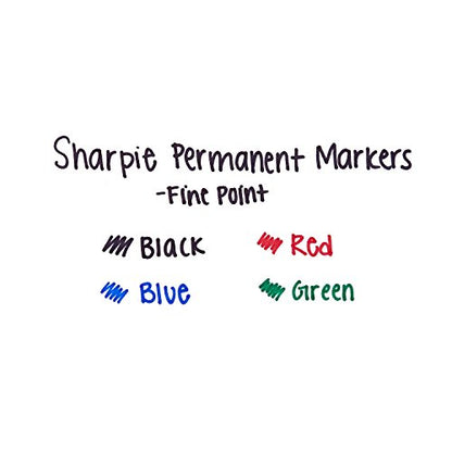 SHARPIE Extreme Permanent Markers, 24-Pack, Black (1927432) - size: 1 Count (Pack of 24)
