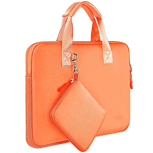 Hseok Laptop Sleeve 13.3-14 inch Case with Small Pouch, Neoprene Computer Bag Compatible with MacBook Neo/Pro 14 M5/M4/M3/M2/M1, Mac Air/Pro 13.3, XPS 14 and Most 13-14 inch Notebooks,O02G01 - color: O02g01, size: 13"-14"