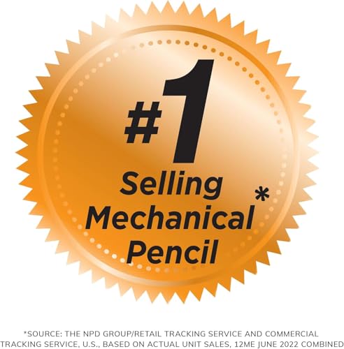 BIC Xtra-Precision Mechanical Pencils with Erasers, Blue Barrel, Fine Point (0.5mm), 50-Count Pack - color: Blue
