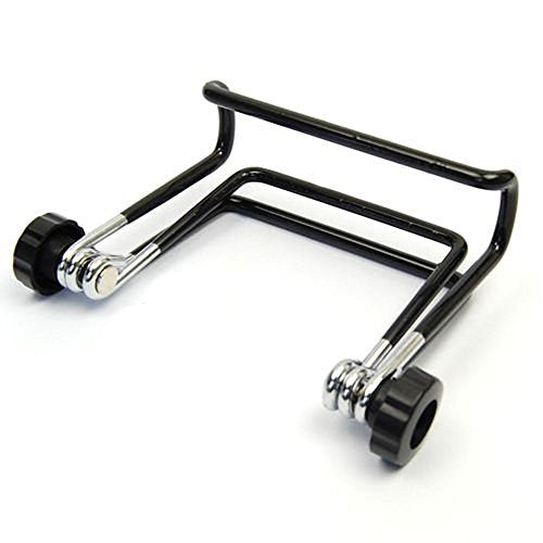 MOACC Tablet Holder Stand, Universal Multi-Angle Non-Slip Adjustable Holder Cradle for 9-12.9 inch Tablet PC, Pad (Black)