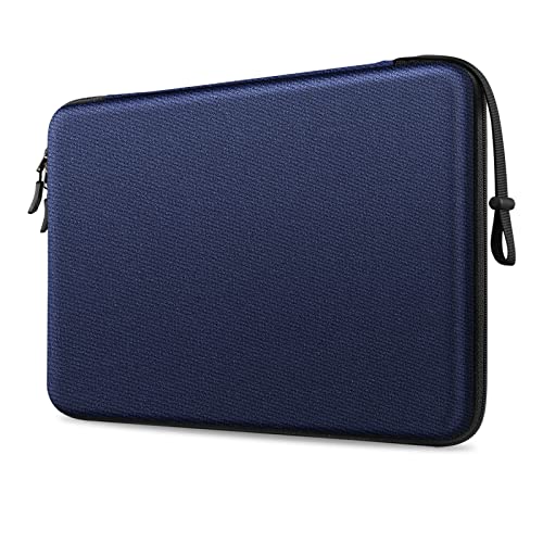 FINPAC 15.6-inch Hard Laptop Sleeve Case Compatible with 15.6 Inch Acer Aspire, Shockproof Computer Carrying Case for HP Dell Razer Samsung Laptop Chromebook, Navy - color: Navy, size: 15.6-inch Laptop/Chromebook
