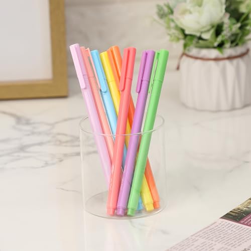 Mr. Pen- Highlighters, 8 Pack, Fine Tip, Pastel Colors, Cute Highlighters