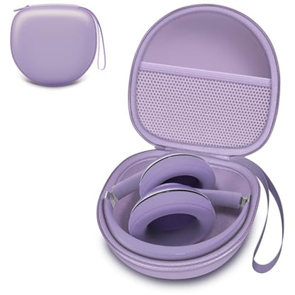 LTGEM Headphone Case Compatible with BERIBES/TOZO/KVIDIO/Beats/Soundcore Anker/JBL Noise Cancelling Over-Ear Headphones, Light Purple - color: 8.Purple+Purple Edge