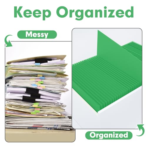Two Pocket Folders, PANDRI 30 Pack 2 Pocket Folders, Letter Size Paper File Folder for School Office Home Business, Green - color: Green