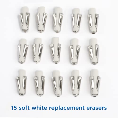 ALVIN Mechanical Pencil Eraser Replacement Pack - Premium Quality Erasers for Precision Erasing