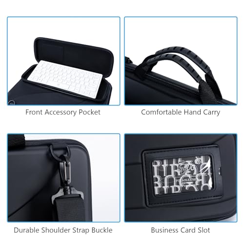 Laptop Sun Shade Bag for 15.6 Inch,Chromebook Protective Sleeve Case Blocks Sunlight with Portable Shield Cover for Working Outside,Protects Privacy, Anti-Glare, Computer Hard Shell (Patent Pending) - size: 14.2-15.6inch