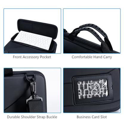 Laptop Sun Shade Bag for 15.6 Inch,Chromebook Protective Sleeve Case Blocks Sunlight with Portable Shield Cover for Working Outside,Protects Privacy, Anti-Glare, Computer Hard Shell (Patent Pending) - size: 14.2-15.6inch