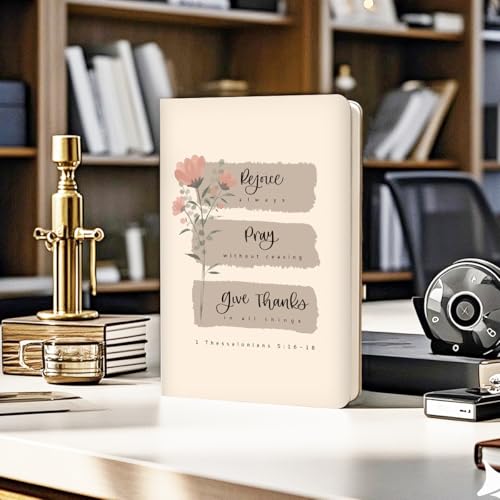 Bible Gifts for Women, Christian Hard Shell Journal Notebook, College Ruled Notebook, Inspirational Hardcover Notebooks, Journals for Writing Note Taking Planner 200 Sheets (5.8 x 8.3) - color: Multi 1556