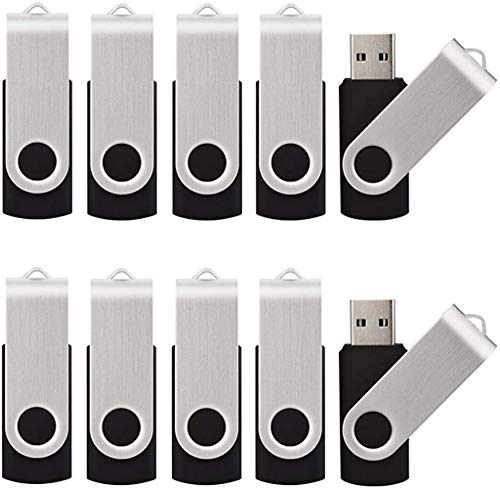 50 Pack USB 2.0 Thumb Drives - 2GB Flash Memory, Black - color: Black, size: 2GB-50 PACK