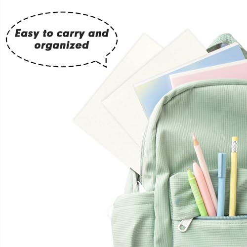 Two Pocket Folders, RAZCC 30 Pack File Folders with Pockets Fit Letter Size Paper, Thick Paper File Folder for School Office Business Home (White) - color: White