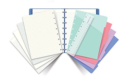 Filofax Refillable Notebook Blue (B115009U) - color: Blue, size: A5 Size