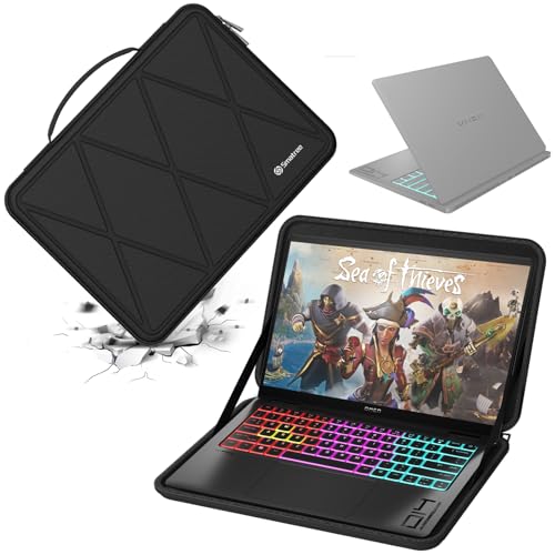 Smatree Hard EVA Protective Sleeve Case Compatible for 14 inch HP OMEN Transcend Laptop 14t-fb000/14-fb0097nr, Slim and Anti-Shock Notebook Bag (X8258) - color: X Series-Black, size: For 14 inch HP OMEN Transcend Laptop 14t/14(X8258)