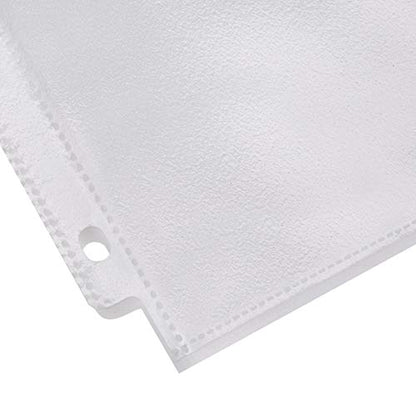 Amazon Basics Polypropylene Sheet Protectors for 3 Ring Binder, Non-Glare, Top Loading, Document Protection, Clear, 200-Pack