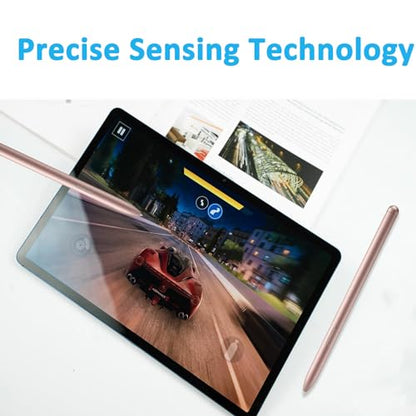 2 Pcs Galaxy Tab S7 Pen for Samsung Galaxy TabS7 Plus Repalcement Pen,Galaxy Tab S7 Stylus Pen for Samsung,4096 Levels of Pen Pressure(Gold) - color: Gold