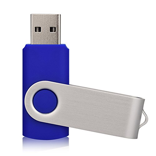 10 Pack 8GB USB Flah Drive USB 2.0 USB Thumb Drives-Blue - color: Blue, size: 8GB
