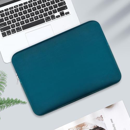 MOSISO Laptop Case 13 inch, 13 inch Laptop Sleeve Bag Compatible with MacBook Neo/Air M5 M4 M3 M2 M1 2026-2018 / Pro M2 M1 2026-2016, Neoprene Computer Sleeve Bag with Small Case, Deep Teal - color: Deep Teal, size: 13 inch