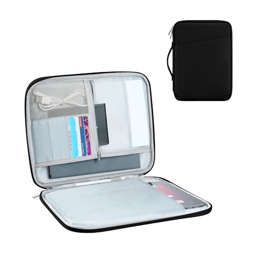 11 Inch New iPad Pro Sleeve Case Tablet Sleeve Bag- Perfect for New iPad, iPad Pro, iPad Air, Galaxy Tab, and More (PU-Black, 11 inch) - color: PU-Black, size: 11 inch