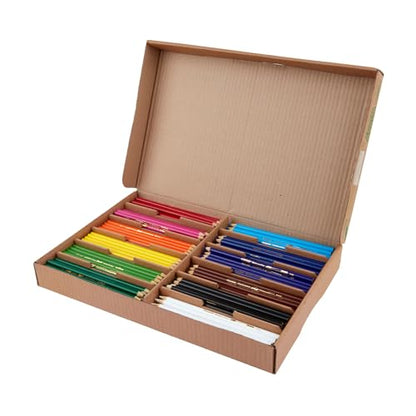 Crayola Classpack Watercolor Pencils, 240ct, 20 Each of 12 Colors, Teacher Appreciation Gifts, Classroom Must Haves & Essentials - style: Watercolor
