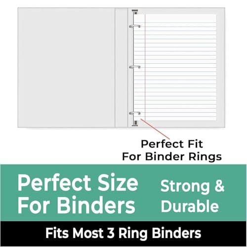 Rosmonde 576 Pack (Pallet) Loose Leaf Paper Bulk, 86400 Sheets, College Ruled, 150 Sheets/Pack, 8 x 10.5", Pallet of Filler Paper, 3 Hole Punched For Ring Binder, School & Office, 4-7 Days Transit - size: Express Pallet (86K Sheets)