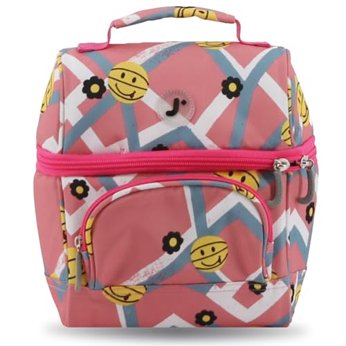 J World Corey Kids Lunch Bag. Insulated Lunch-Box for Boys Girls, Basketbally - color: Basketbally