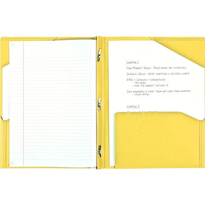 Five Star 2 Pocket Folders with Prong Fasteners, Stay-Put Folder, Folders with Pockets, Color Selected For You, 1 Count (34030)