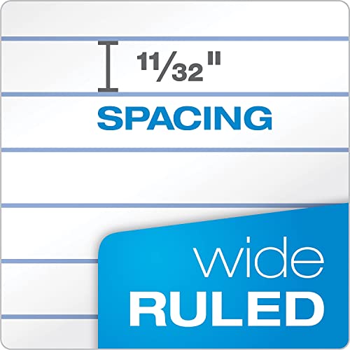 Oxford 1-Subject Spiral Notebook, Wide Rule, 8 x 10.5 Inch, Bright White Paper, 70 Sheets per Book, Cover Color May Vary, One Notebook (65000) - style: 70 Sheets (Wide Rule)