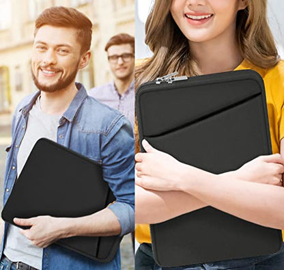 Askuko Laptop Sleeve 14 inch, Durable Carrying Bag Shockproof Protective Case Cover, Handbags Briefcase Laptop Bag Compatible with 14" MacBook Air/Pro HP Asus Lenovo Notebook Computer, Grey - color: Gray, size: 14 inch