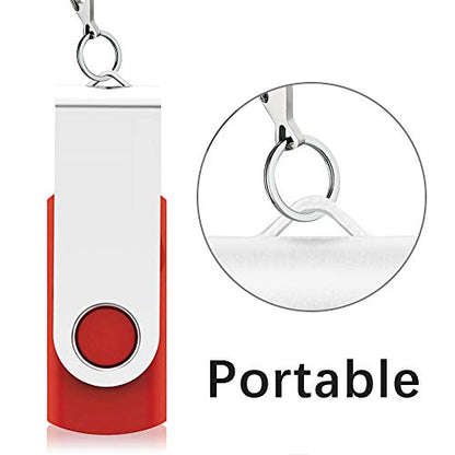 KEXIN 64GB USB Flash Drives 10 Pack - Thumb Drive USB Stick Jump Drive USB 2.0 - color: Colorful, size: 64G