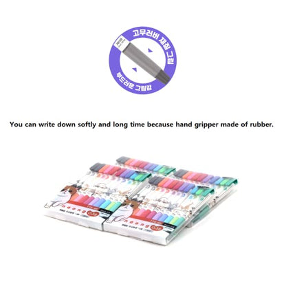 Gel Pens Office School Supplies - Cat 0.38mm Gel Ink Rollerball Ballpoint Pen Korea Kawaii Stationery Non-Smudge, Quick-Drying Writing, Pack of 11 - color: Multicolor