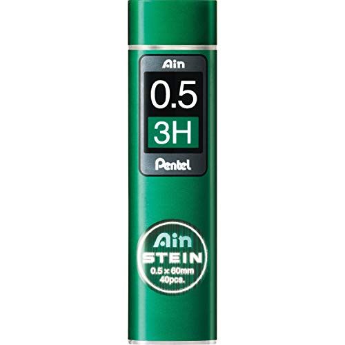Pentel Mechanical Pencil Lead, Ain Stein, 0.5mm, 3H (C275-3H) - style: 3H