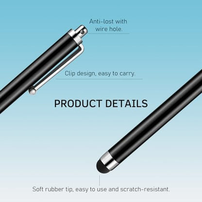 Stylus Pens for Touch Screens, AGREJO High Precision Universal Stylus for iPad iPhone Tablets Samsung Galaxy All Capacitive Touch Screens (20-Pack) - color: 20-Pack