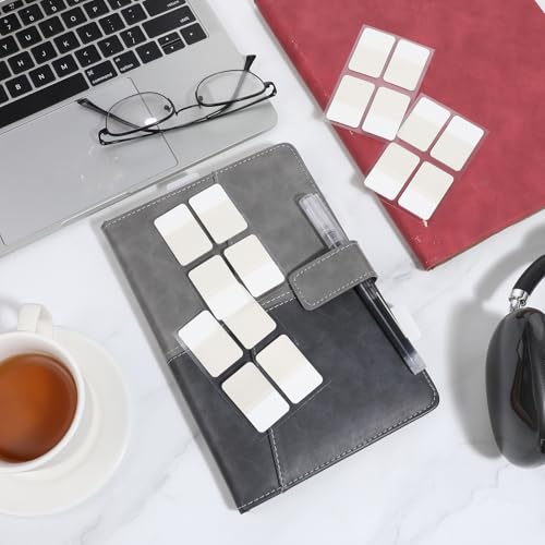 480 Pcs Sticky Index Tabs,Writable File Tab Sticky Tabs for Notebooks,Binders,File Folders,Books(White,1.6 X 1 Inch)