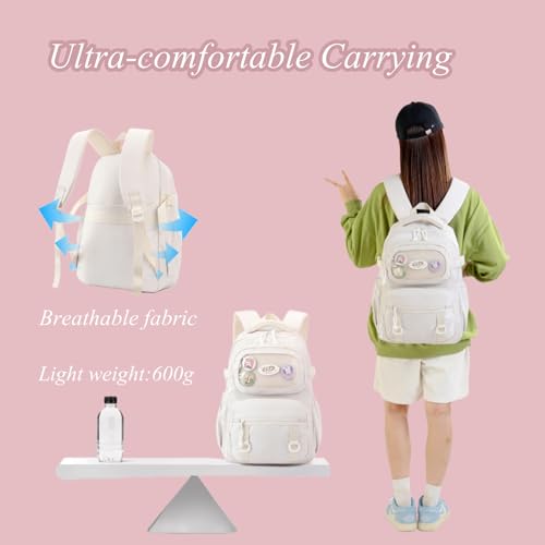 Mfikaryi Rolling Backpacks for Girls Plain School Backpack Cute Girls Backpack with Wheels - color: 5a# Black-6 Wheels