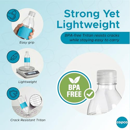 Copco Hydra Water Bottle - Light Blue, 16.9 oz - color: Blue, size: 16.9 Ounces