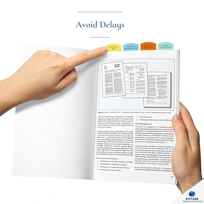 Pre-Tabbed Pilot’s Handbook of Aeronautical Knowledge (PHAK) 2025 – FAA Pilot Handbook with Color-Coded Tabs for Quick Reference, Perfect for Student Pilots - style: Pre-tabbed PHAK