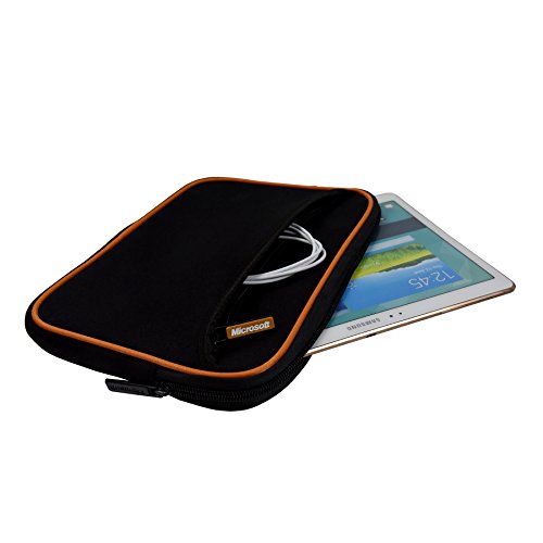 Microsoft Neoprene Tablet Sleeve, Shock and Water Resistant, Fits most 10.1 Inch Tablets, Samsung Galaxy / Google Nexus / Amazon Fire / ASUS / Lenovo / iPad Air