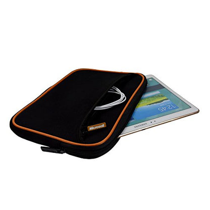 Microsoft Neoprene Tablet Sleeve, Shock and Water Resistant, Fits most 10.1 Inch Tablets, Samsung Galaxy / Google Nexus / Amazon Fire / ASUS / Lenovo / iPad Air