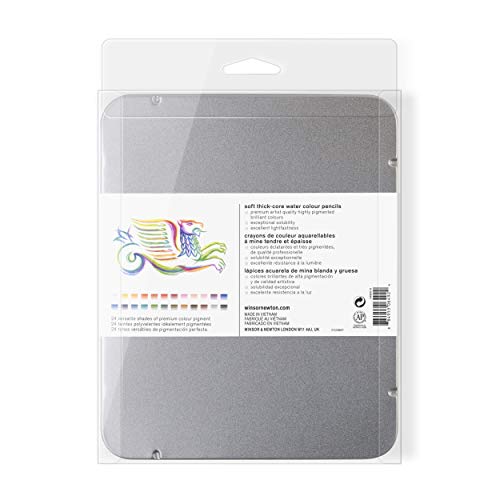Winsor & Newton Studio Collection 아티스트 연필, 수채화 연필, 24개 세트 - style: 수채화 연필 24개