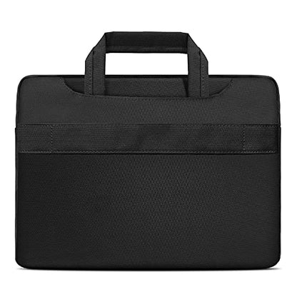 iBenzer 15.6 16 inch Laptop Computer Sleeve Carrying Case Bag for New MacBook Air 15-inch M2 A2941, MacBook Pro 15/16-inch, 15" Surface/Dell/HP/Acer/Lenovo Chromebook, Black LS-SLD15-BK - color: Black, size: 15 INCH