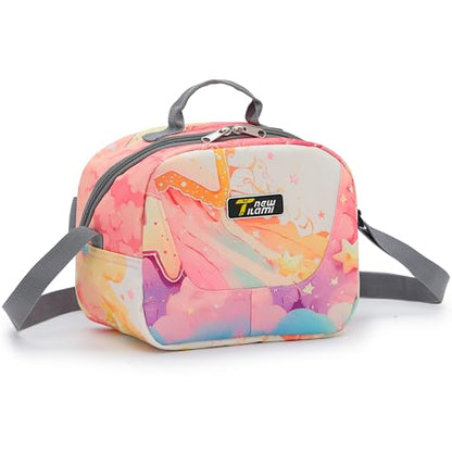 NEW TILAMI Kids Lunch Bag Double Insulated for tilami Rolling Backpack Girls Boys forTravel School Picnic, Lovely Stars - color: Lovely Stars