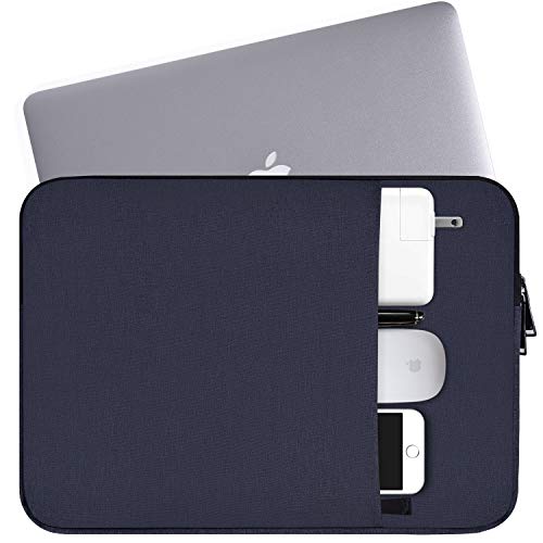 17-17.3 Inch Laptop Sleeve Bag for HP Pavilion 17.3/HP Envy 17.3, Dell Inspiron 17, LG Gram 17.3, Lenovo Ideapad 17.3, MSI GS75/MSI GE75 17.3, Acer Asus and Most 17-17.3 Inch Laptops - color: Navy Blue