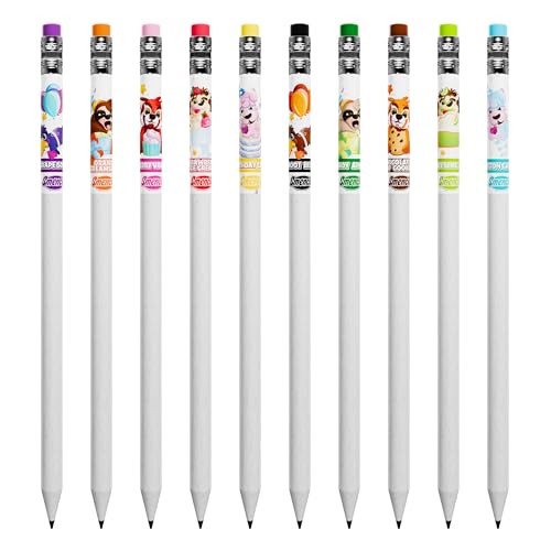 Party Smencils - Patented Gourmet Scented Graphite HB #2 Pencils made from Recycled Newspapers, 10 Count, Gifts for Kids, School Supplies - color: Party