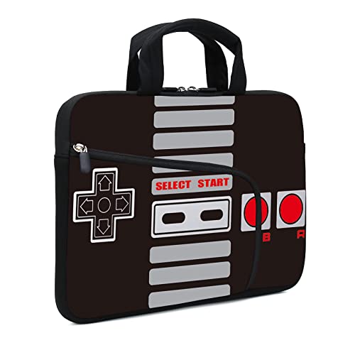 AMARY Laptop Sleeve 11.6"-12.2" Chromebook Case Ultrabook Case Notebook Sleeve PC Messenger Bag Tablet Case Neoprene Handle Sleeve for Men Women(Games) - color: Games