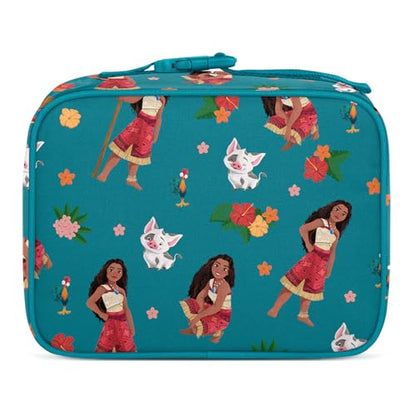 Simple Modern Disney Moana Kids Lunch Box & Insulated Lunch Bag for School | Hadley Cute Lunch Box for Girls, Boys, Toddlers | Fits Bento Box, Lunch Containers | Small Lunch Bag | Moana Oceana - color: Disney: Moana Oceana
