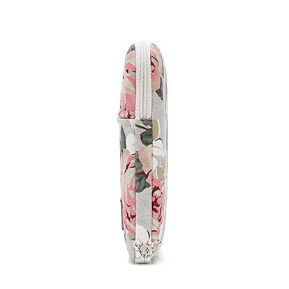 Canvaslife Pink Rose Patten Laptop Sleeve 14 inch 14.0 inch Laptop case Bag - color: Pink Rose, size: 14 inch / 14.0 inch