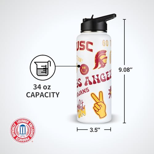 The Memory Company | Licensed NCAA 34oz Team Spirit Water Bottle